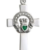 Claddagh Diamond Pendant