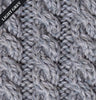 Aran Knit Sleeveless Cardigan