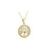 Tree of Life - Yellow Gold Front