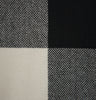 Ladies Tweed Cape - Black and Cream Check
