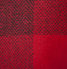 One Size Buttoned Cape - Red Check Details