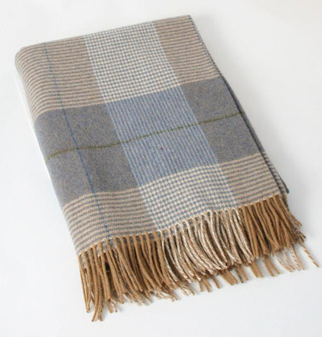 Irish Wool Throw Blanket