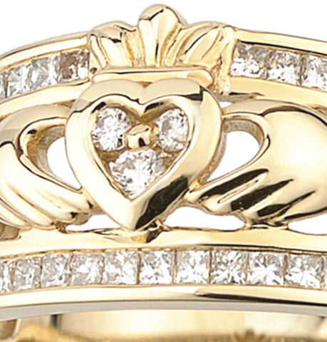 Gold Claddagh Ring