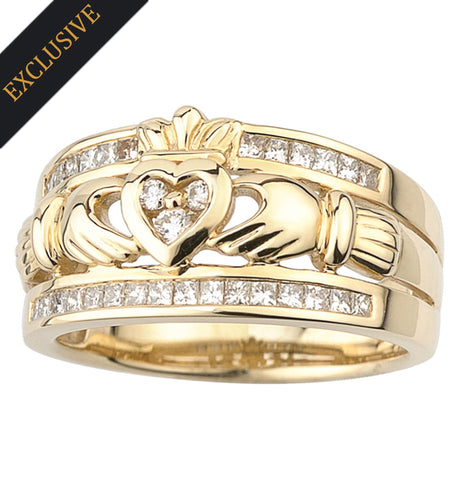 Gold Claddagh Ring