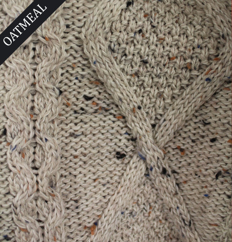 Aran Cardigan with Buttons