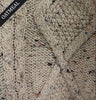 Aran Cardigan with Buttons Oatmeal