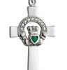 Claddagh Diamond Pendant