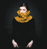 Aine Spiky Knit Snood - Mustard 