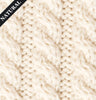 Aran Cardigan with Zip Detail Natural
