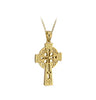 Celtic Cross Pendant - 10k Yellow Gold