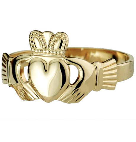 Claddagh Ring - Yellow Gold