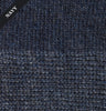 Fisherman Out of Ireland Two Tone Aran Sweater - Navy Swatch