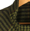 Tweed Duffle Coat - Green Check Houndstooth