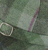 Ladies Flapper Cap - Green & Purple Check Details