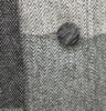 One Size Buttoned Cape - Grey Check Details